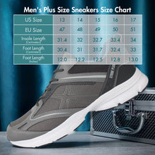 Load image into Gallery viewer, Hawkwell Plus Men's Big Size Plus Size Casual Lightweight Walking Sneakers Sports Shoes US Size 13 14 15 16 17 18
