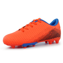 Load image into Gallery viewer, Kids Athletic Outdoor/Indoor Comfortable Soccer Cleats Shoes(Toddler/Little Kid/Big Kid)