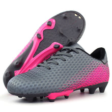 Load image into Gallery viewer, Kids Athletic Outdoor/Indoor Comfortable Soccer Cleats Shoes(Toddler/Little Kid/Big Kid)