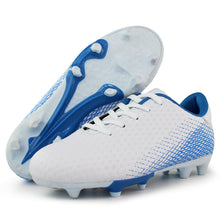 Load image into Gallery viewer, Kids Athletic Outdoor/Indoor Comfortable Soccer Cleats Shoes(Toddler/Little Kid/Big Kid)