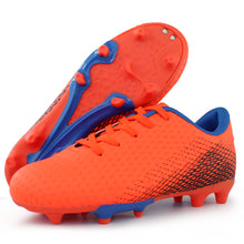 Load image into Gallery viewer, Kids Athletic Outdoor/Indoor Comfortable Soccer Cleats Shoes(Toddler/Little Kid/Big Kid)
