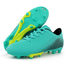 Load image into Gallery viewer, Kids Athletic Outdoor/Indoor Comfortable Soccer Cleats Shoes(Toddler/Little Kid/Big Kid)