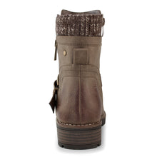 Load image into Gallery viewer, Women's Combat Boots Fashion Side Zipper Buckle Ankle Booties