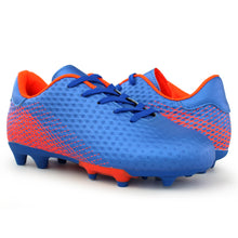 Load image into Gallery viewer, Kids Athletic Outdoor/Indoor Comfortable Soccer Cleats Shoes(Toddler/Little Kid/Big Kid)
