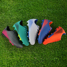 Load image into Gallery viewer, Kids Athletic Outdoor/Indoor Comfortable Soccer Cleats Shoes(Toddler/Little Kid/Big Kid)