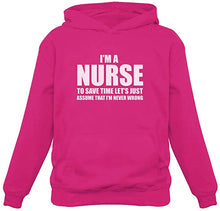 将图片加载到图库查看器，Hawkwell Comfy Nurse Women Hoodie
