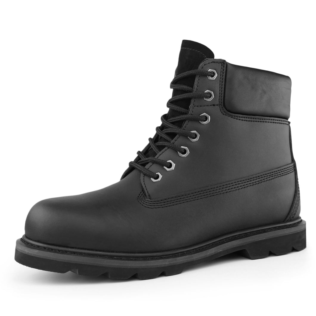 Hawkwell Men's Steel Toe Safety Waterproof Leather Work Boot